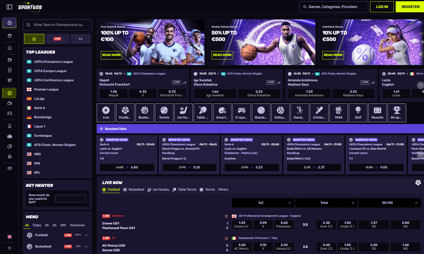 Sportuna测评：对于这家博彩娱乐场，中国彩民需要掌握的基本信息